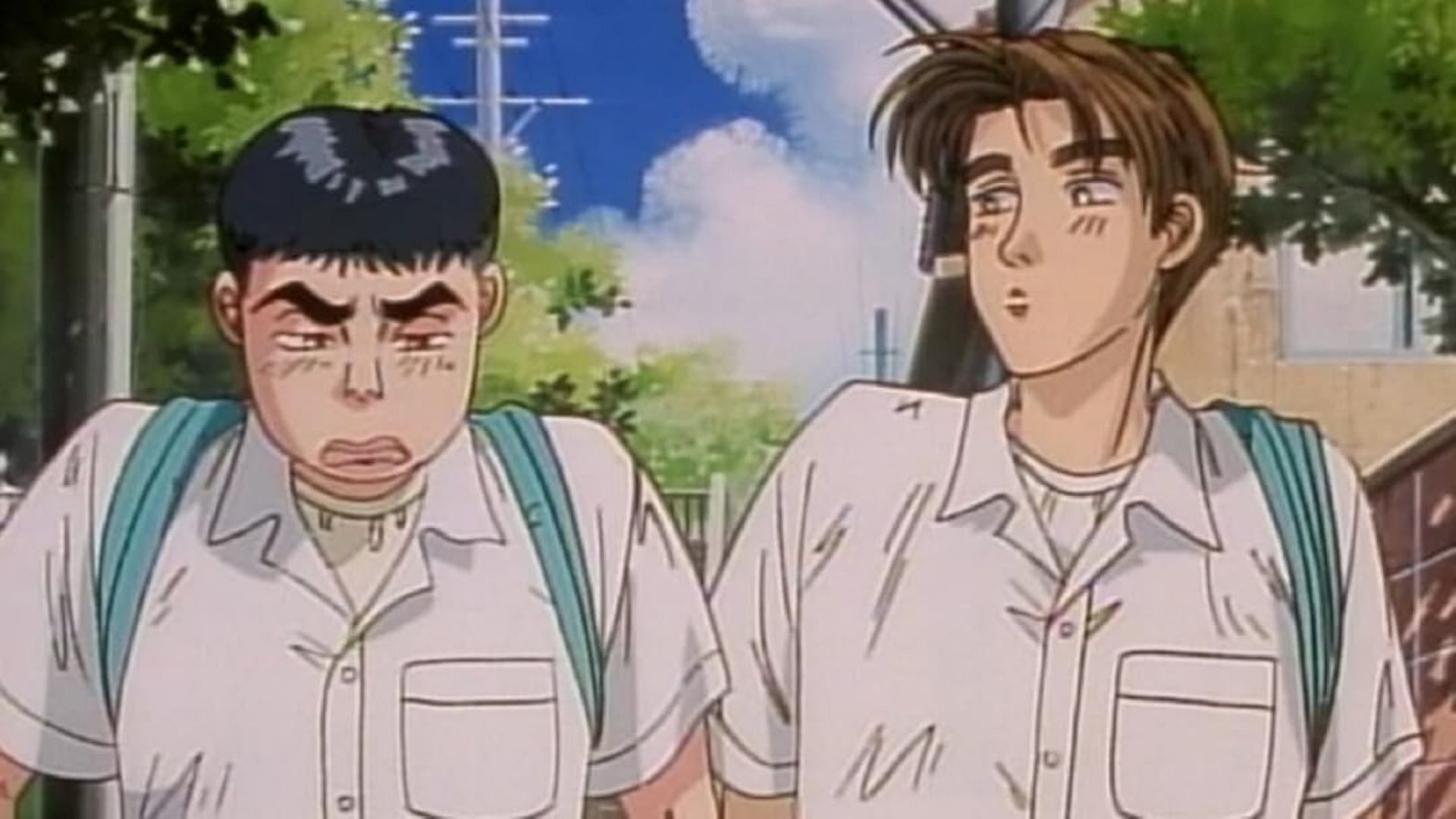 A still from Initial D (Image via Crunchyroll)